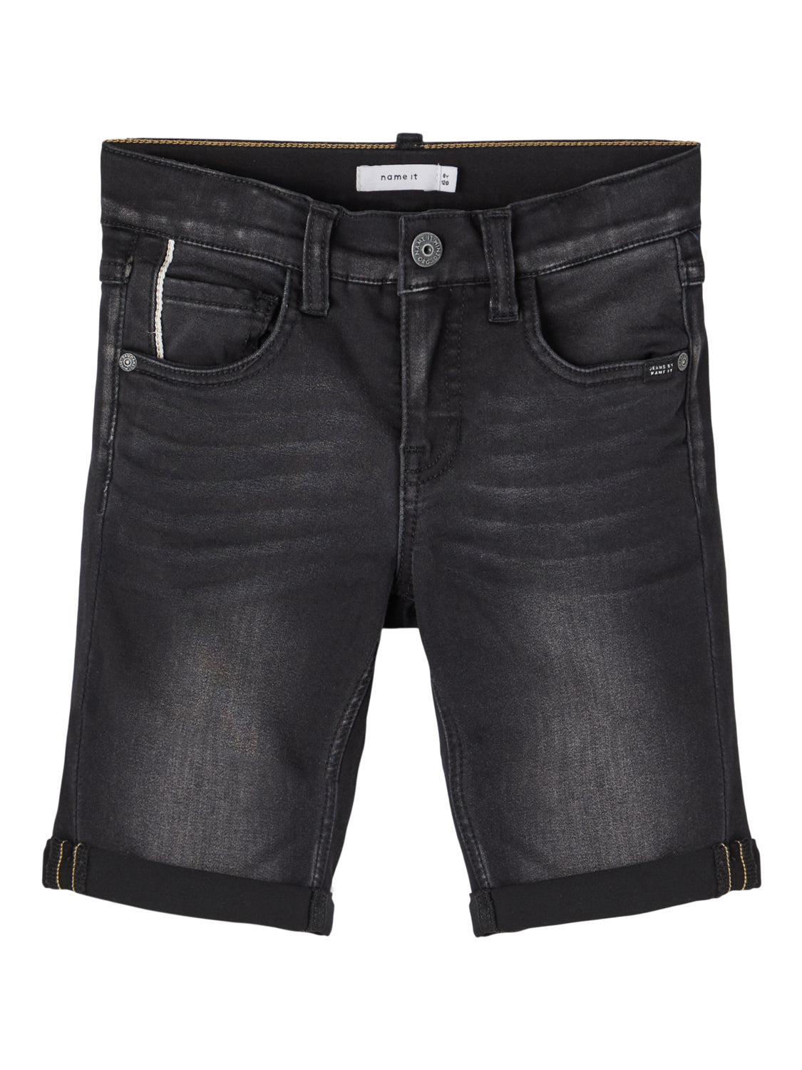 NKMTHEO Shorts - Black Denim